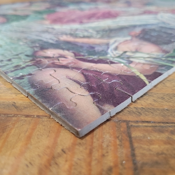 Tuco Picture Puzzle, Christ Blessing Little Children, 1961, Complete - Picture 9 of 9